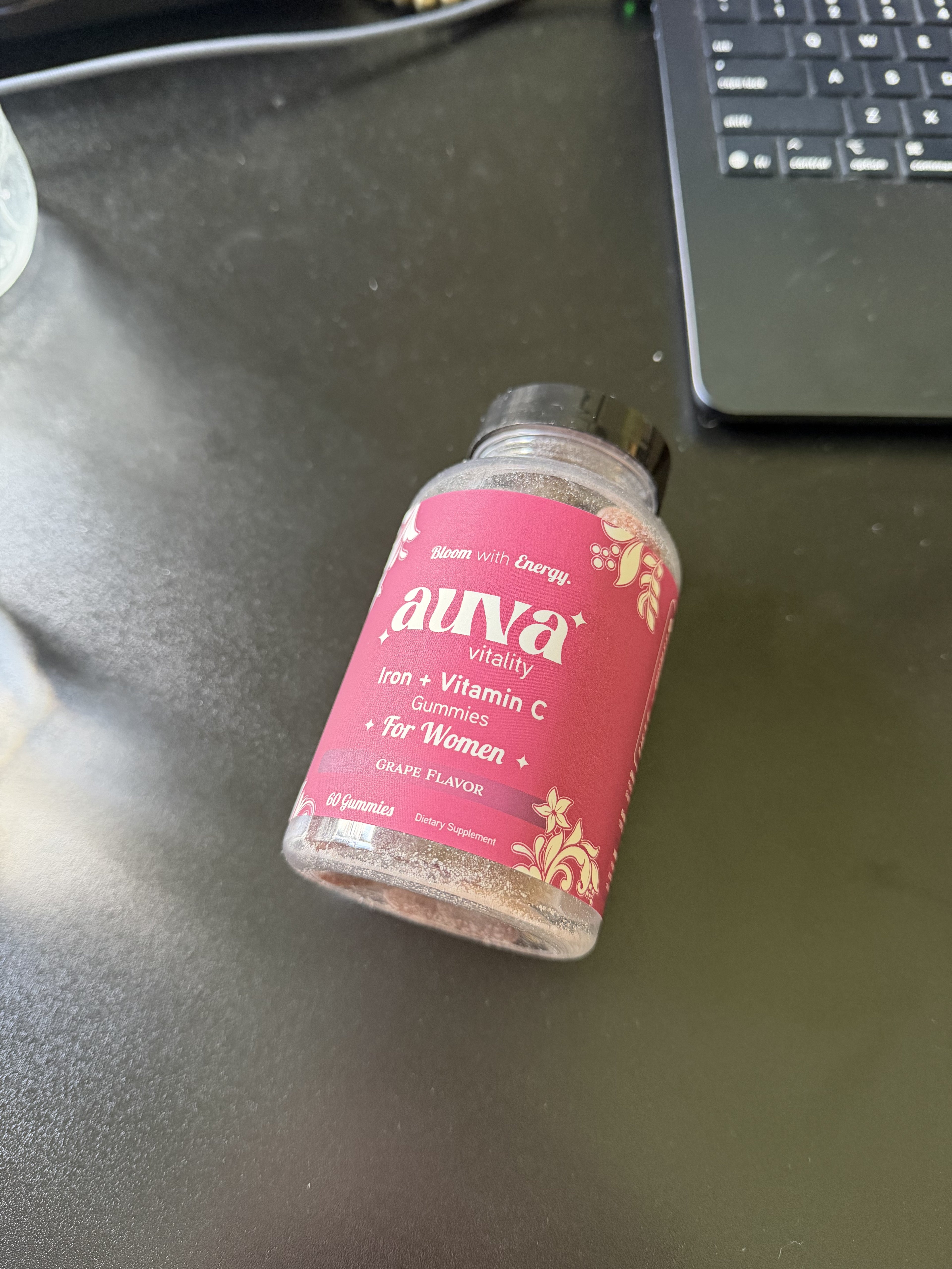 Iron + Vitamin C Gummies for Women — Grape Flavor